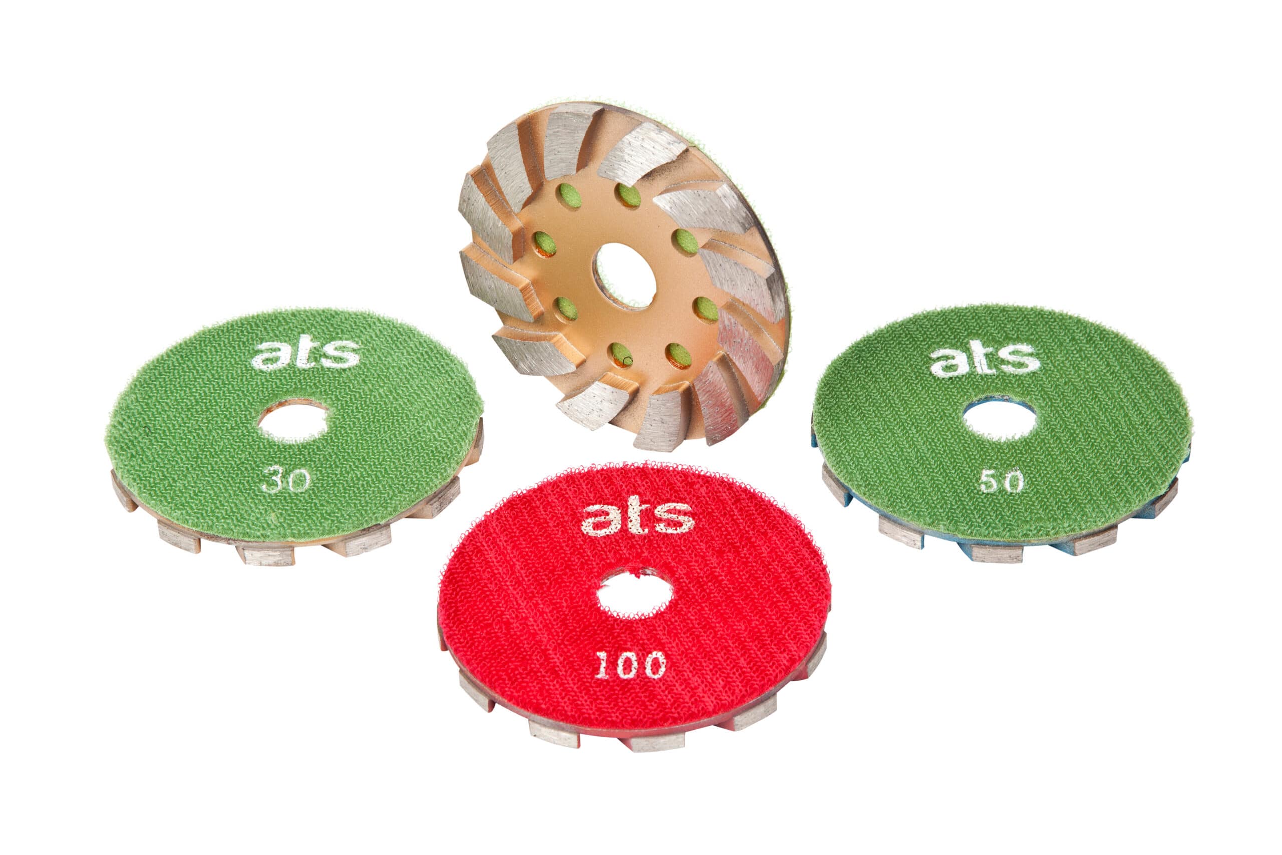100mm Diamond Grinding Disc Velcro Backed